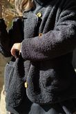 Highland Sherpa Jacket Black /14 =